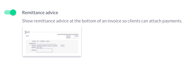 Add Remittance Advice To An Invoice – Invoice2go Support