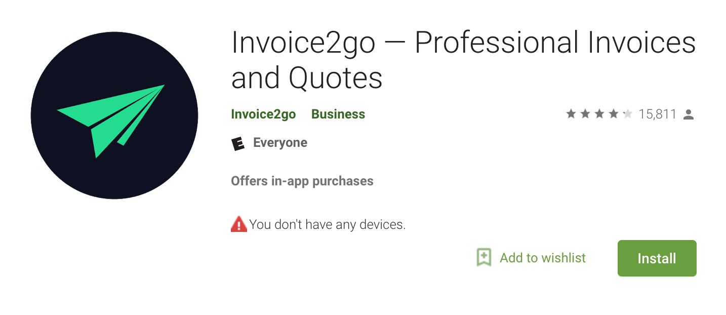 invoice2go vs other invoicing apps